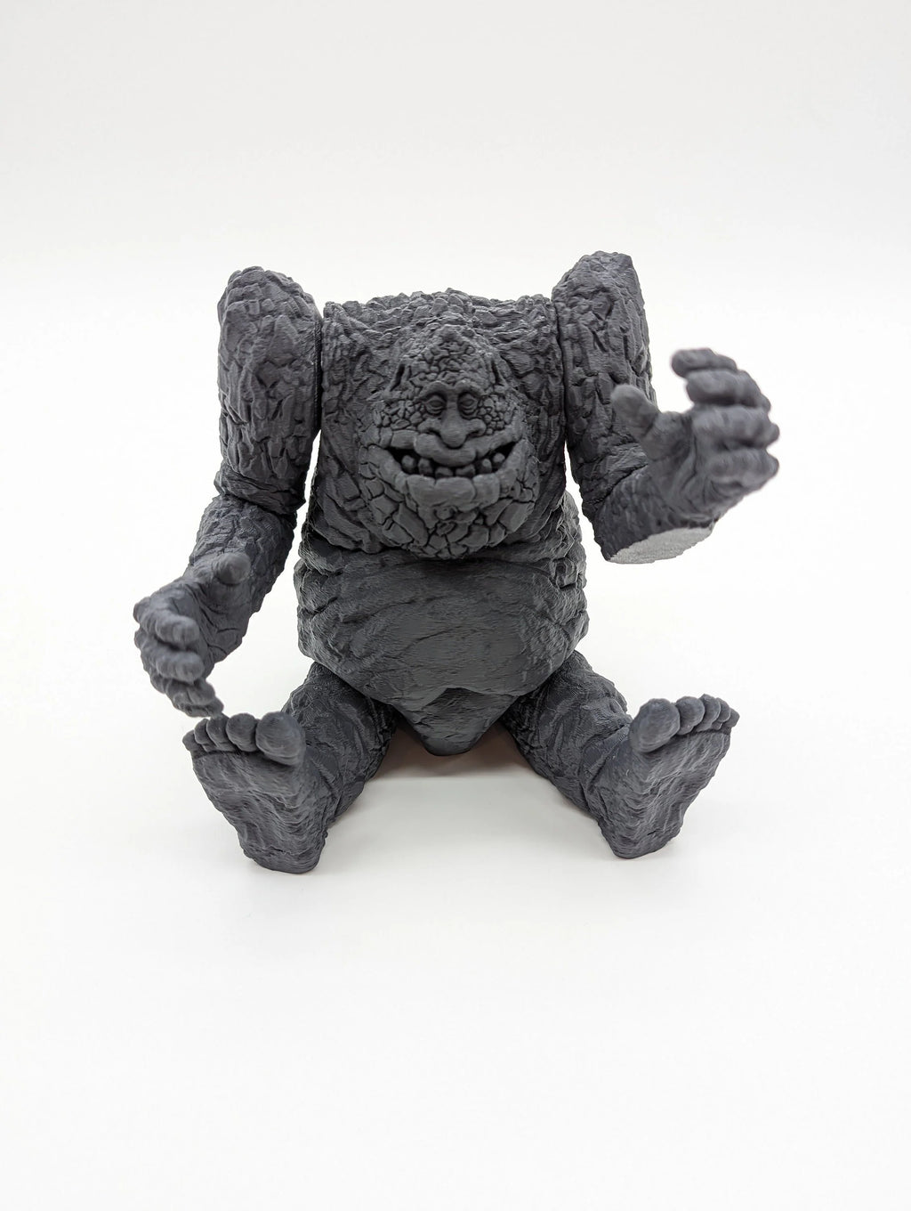 3D Printed Rockbiter Articulating Flexible Figure