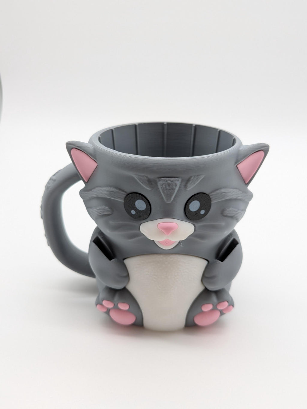 Cuddles, the Cat Ice Pint Holder