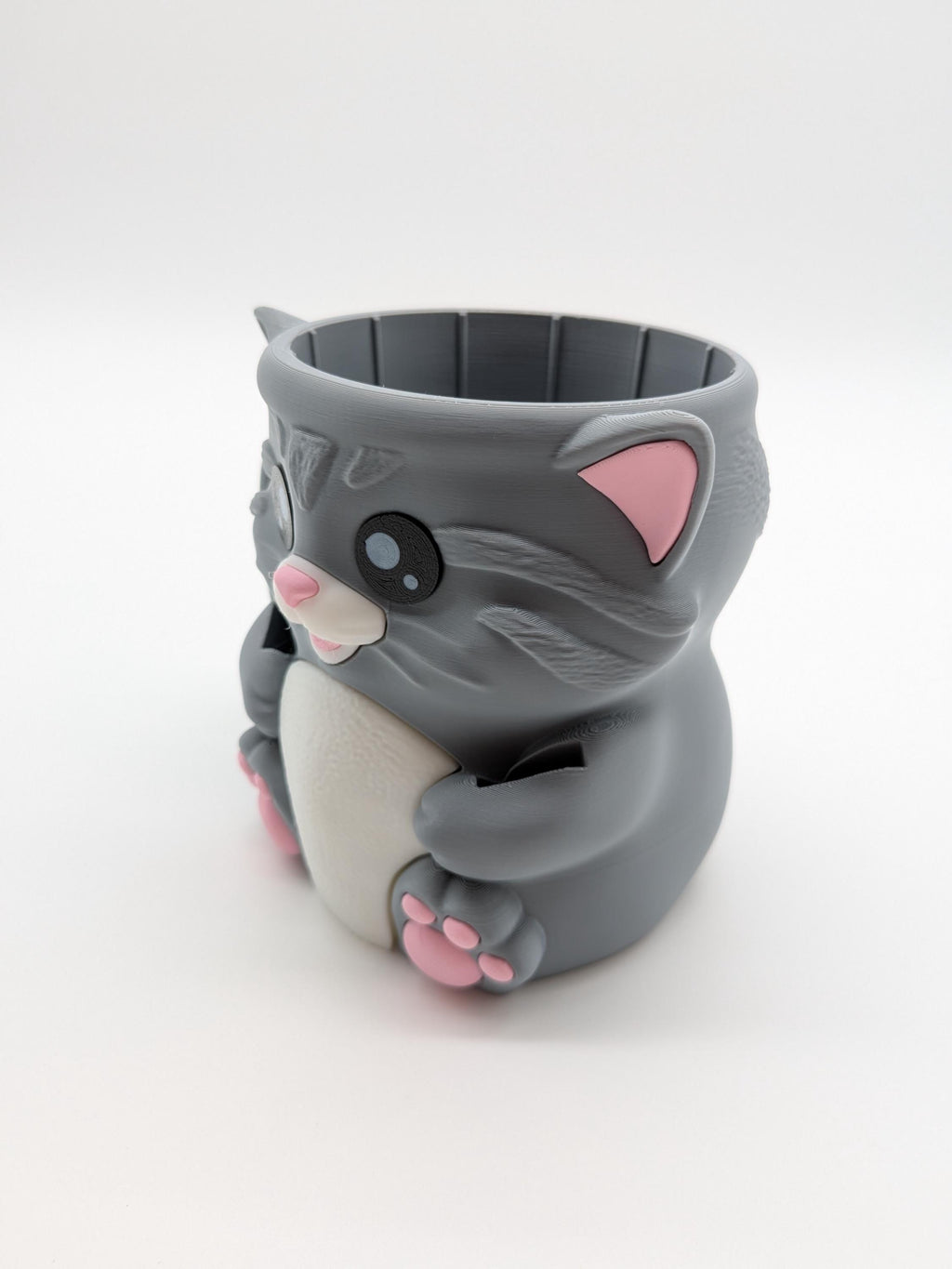 Cuddles, the Cat Ice Pint Holder