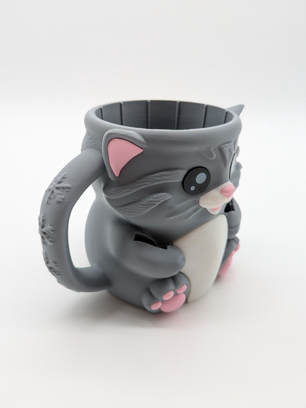 Cuddles, the Cat Ice Pint Holder