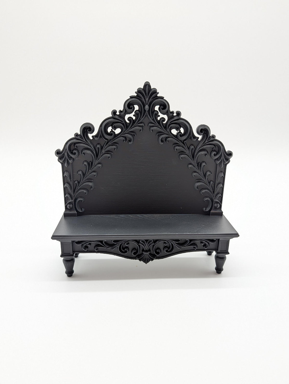 Victorian Gothic Bench Jewelry Crystal Display